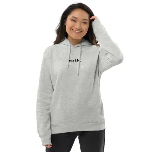 Hustle Eco Hoodie in Grey or White