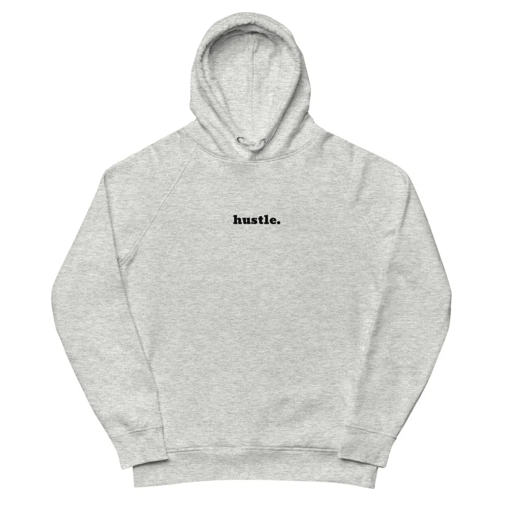 Hustle Eco Hoodie in Grey or White