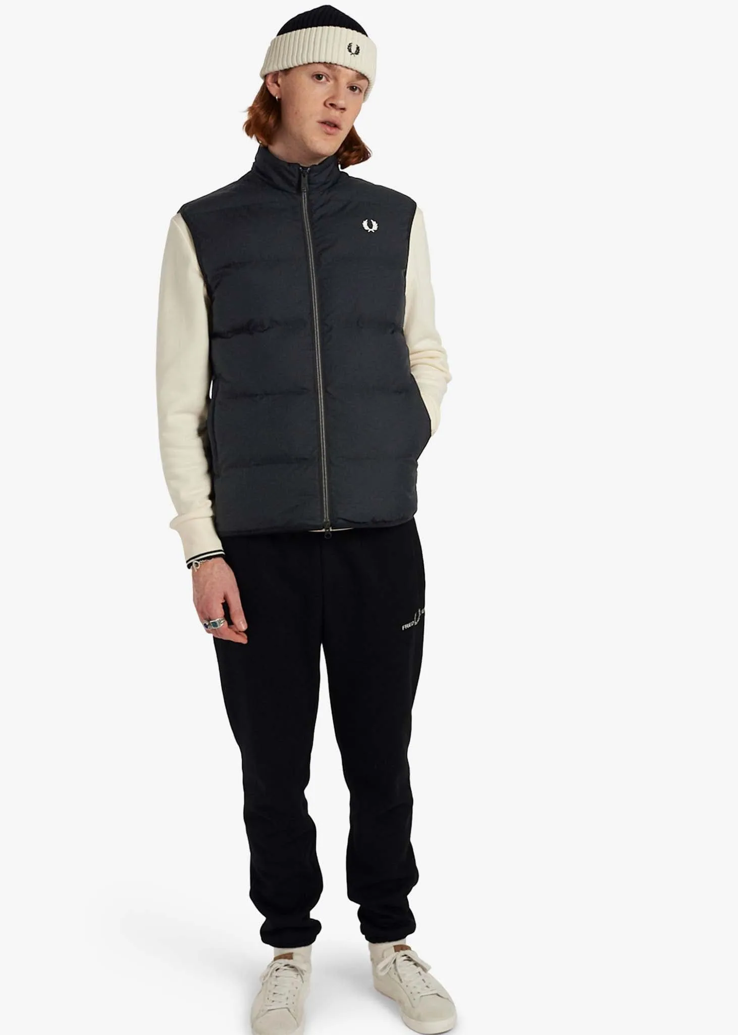 Insulated gilet - black