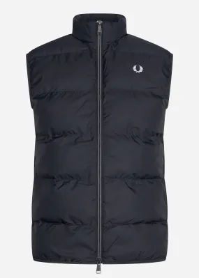 Insulated gilet - black