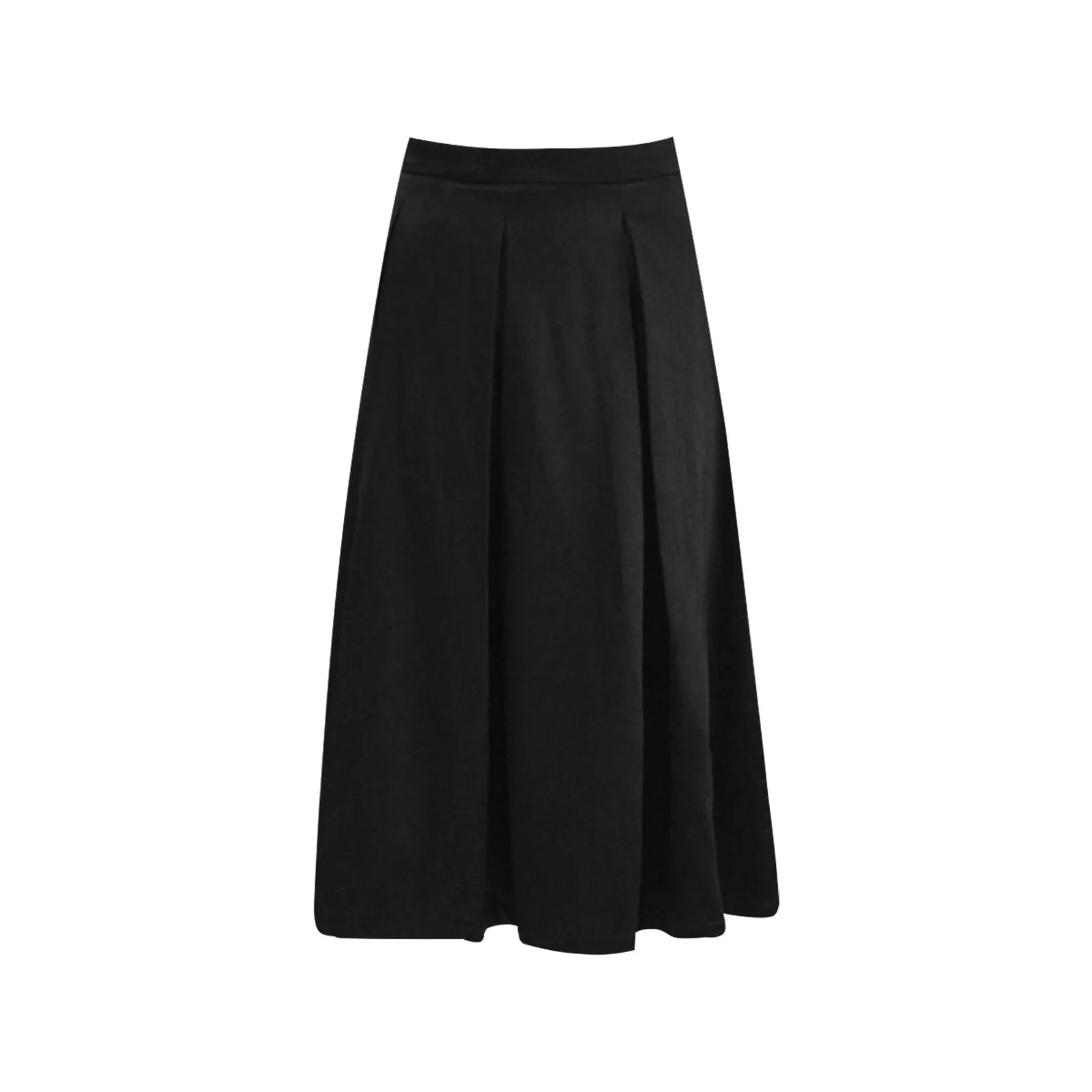 Jet Black Mnemosyne Women's Crepe Skirt