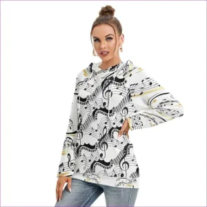 Keys Womens Hoodie With Double Hood