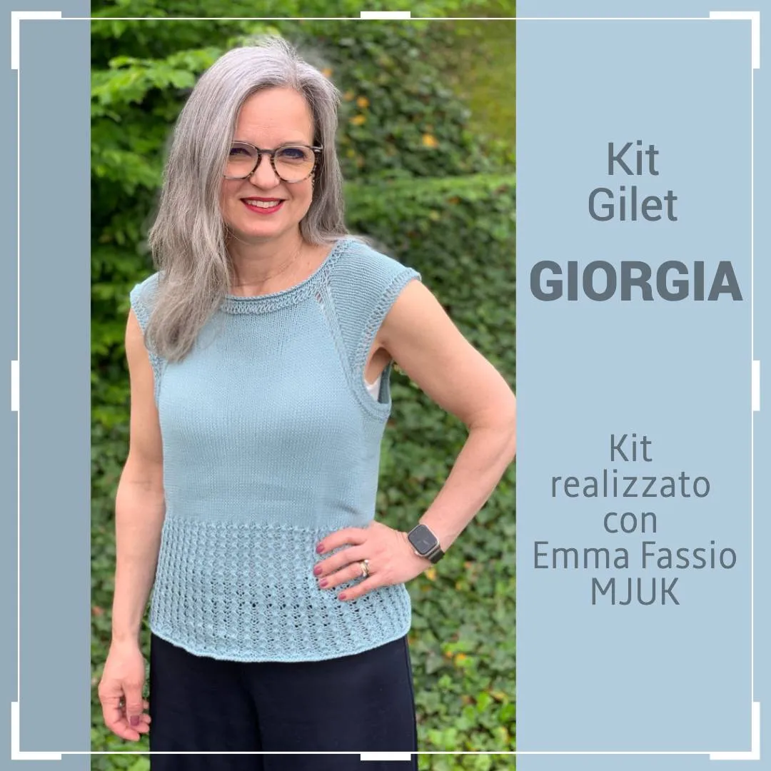 Kit Gilet a Maglia Giorgia