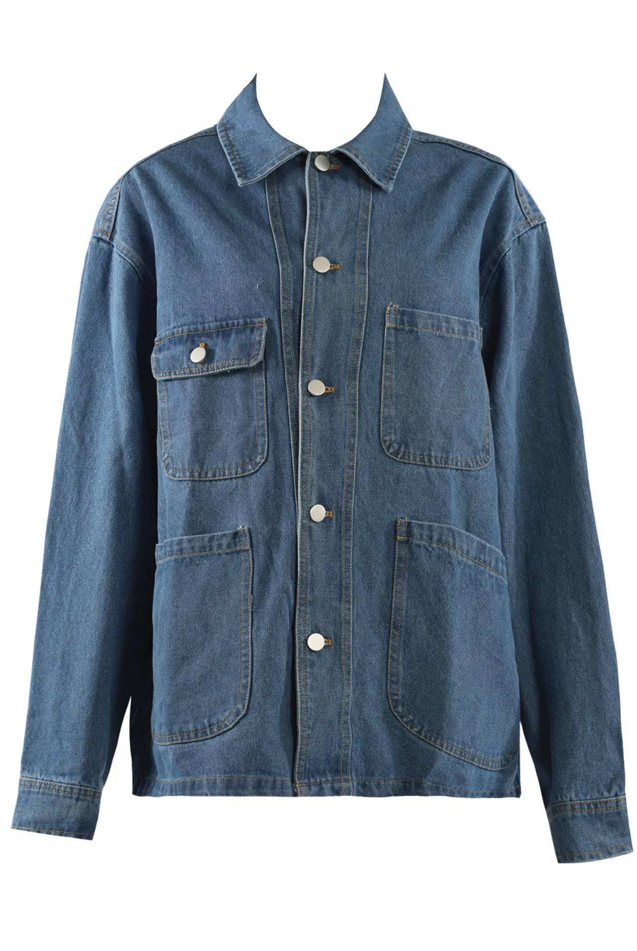 Lacey Denim Shacket