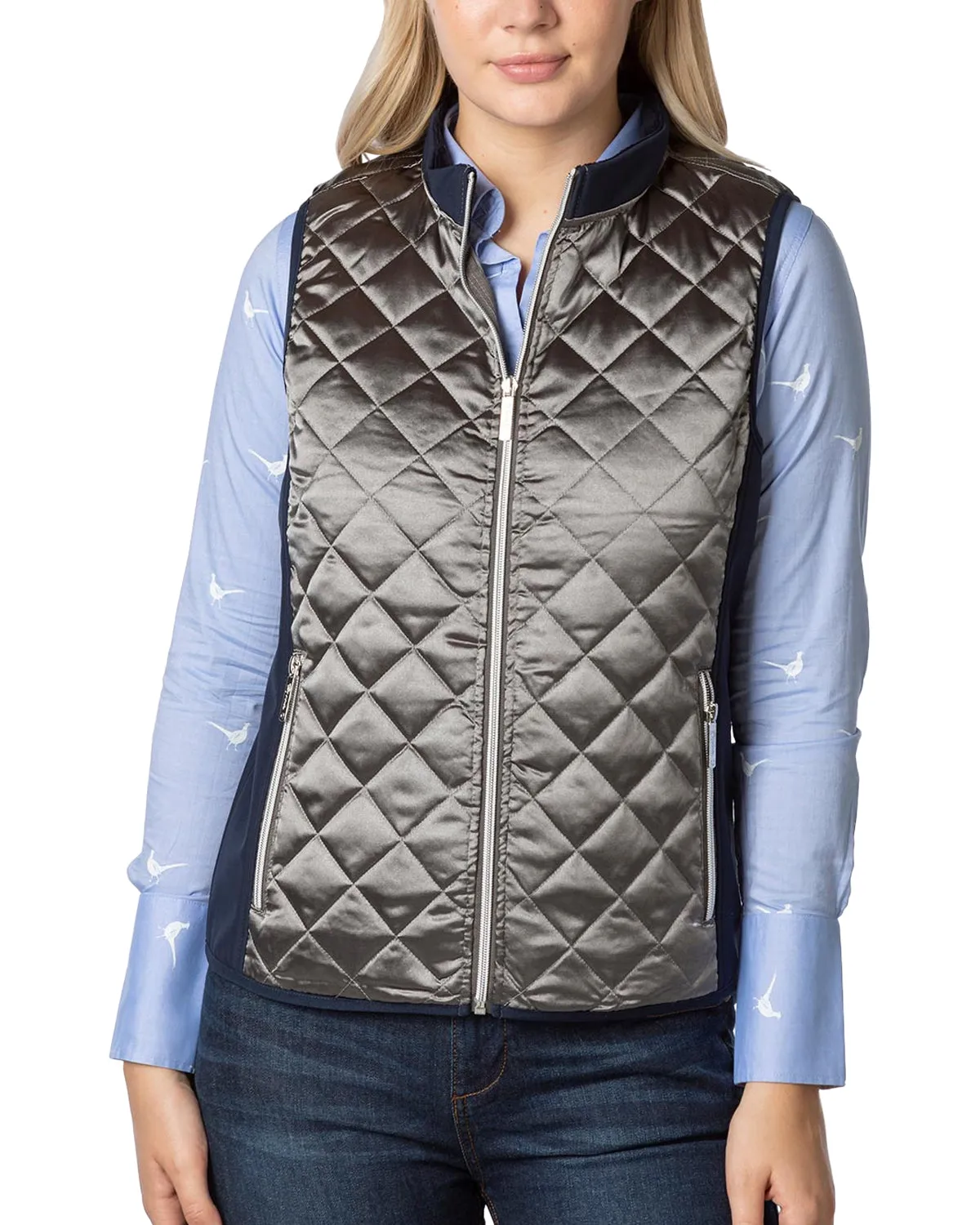 Ladies Quilted Hybrid Gilet