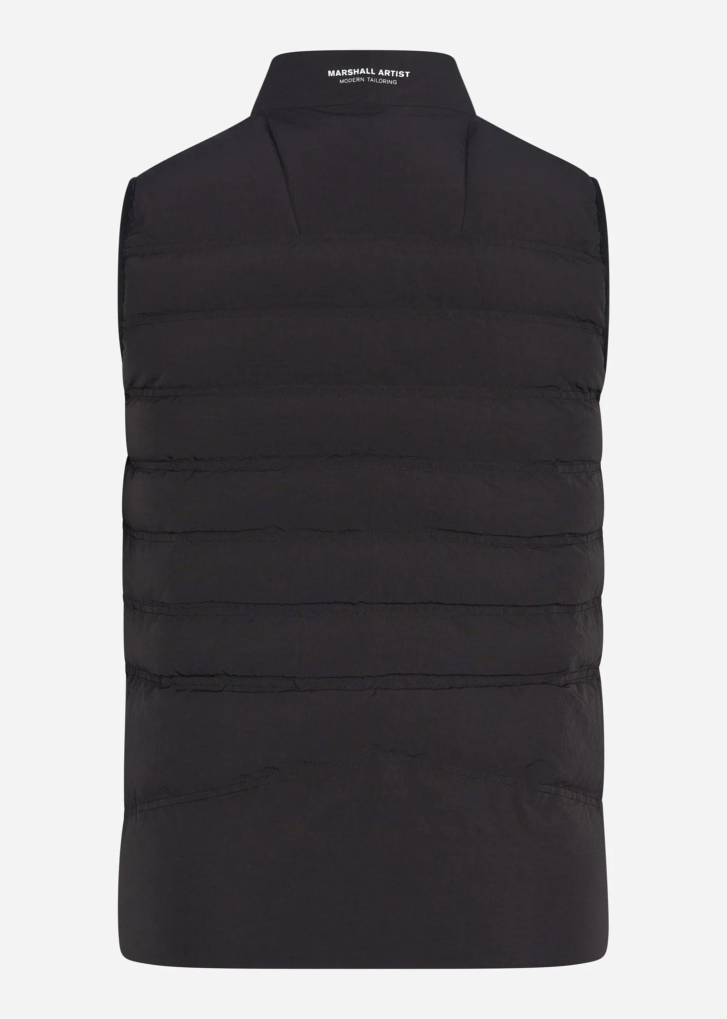 Lightweight bubble gilet - black