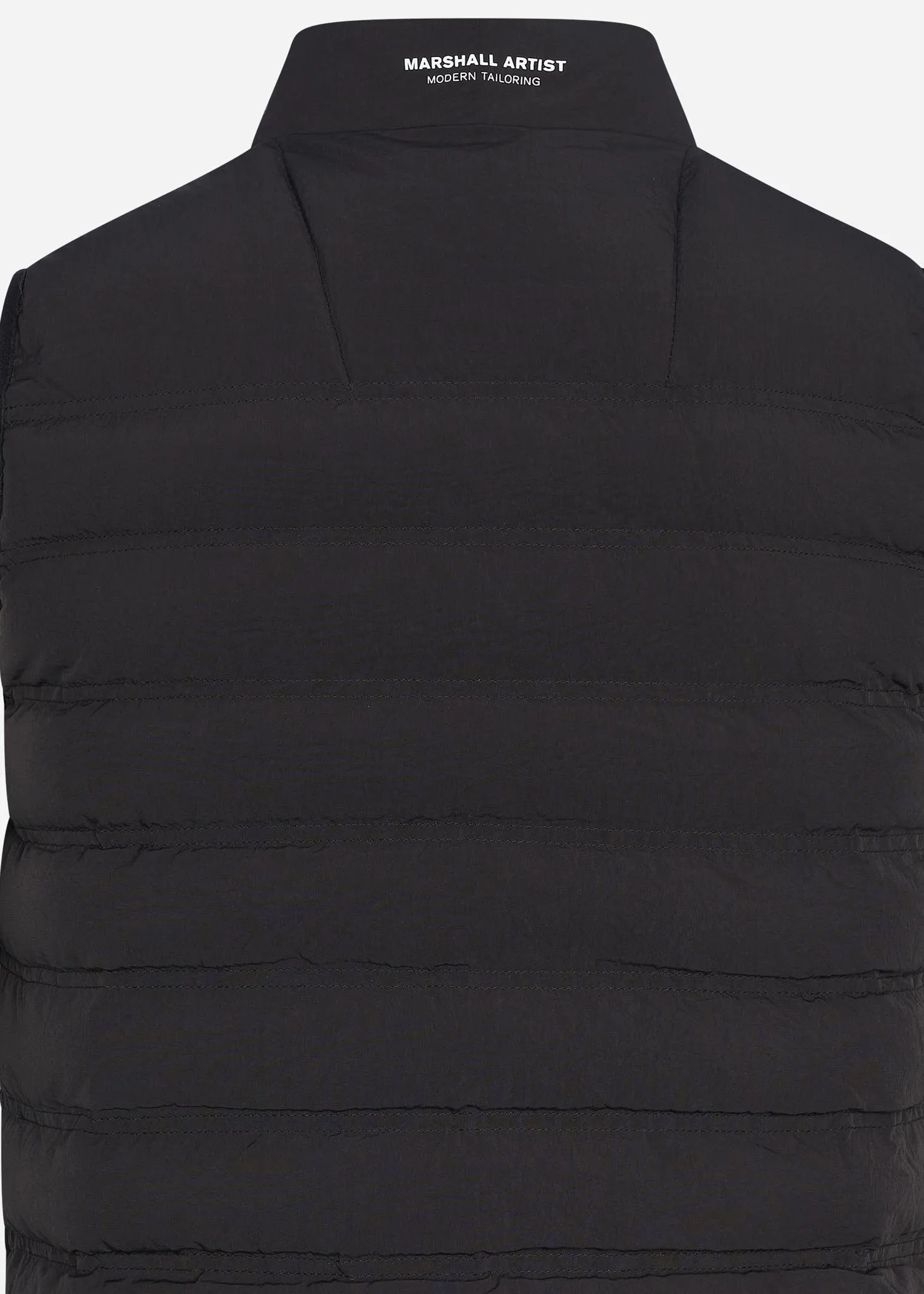 Lightweight bubble gilet - black