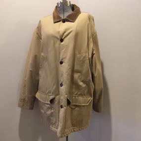 LL Bean Insulated Beige Chore Jacket SOLD