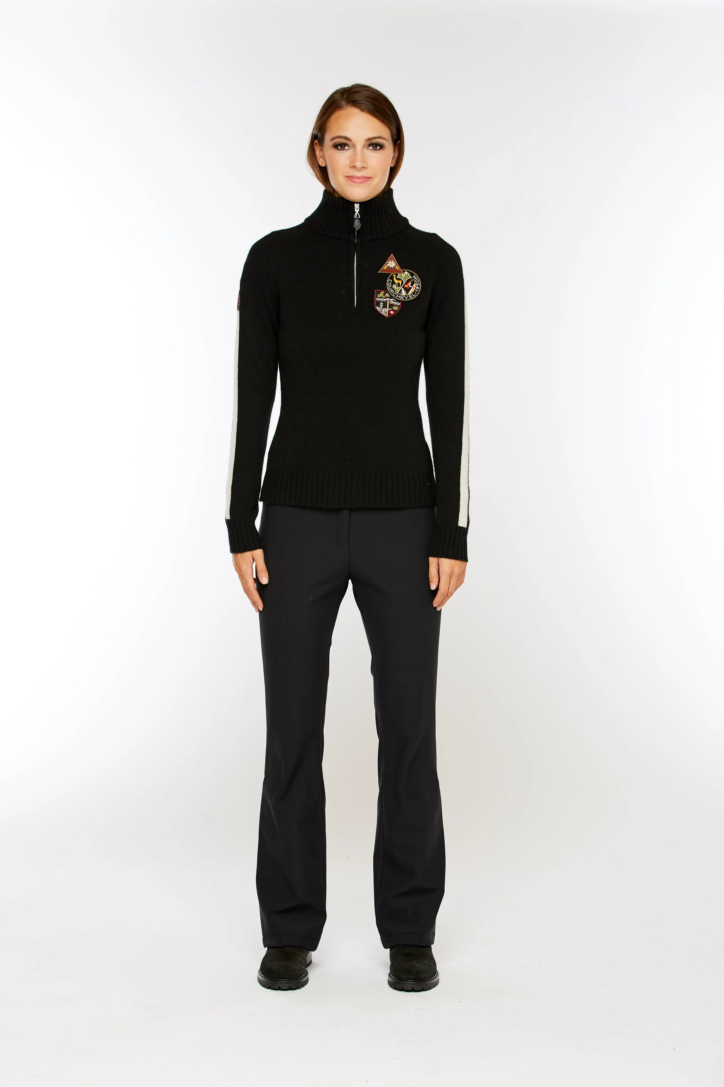 M. Miller Touring Cashmere Half Zip Sweater ON SALE