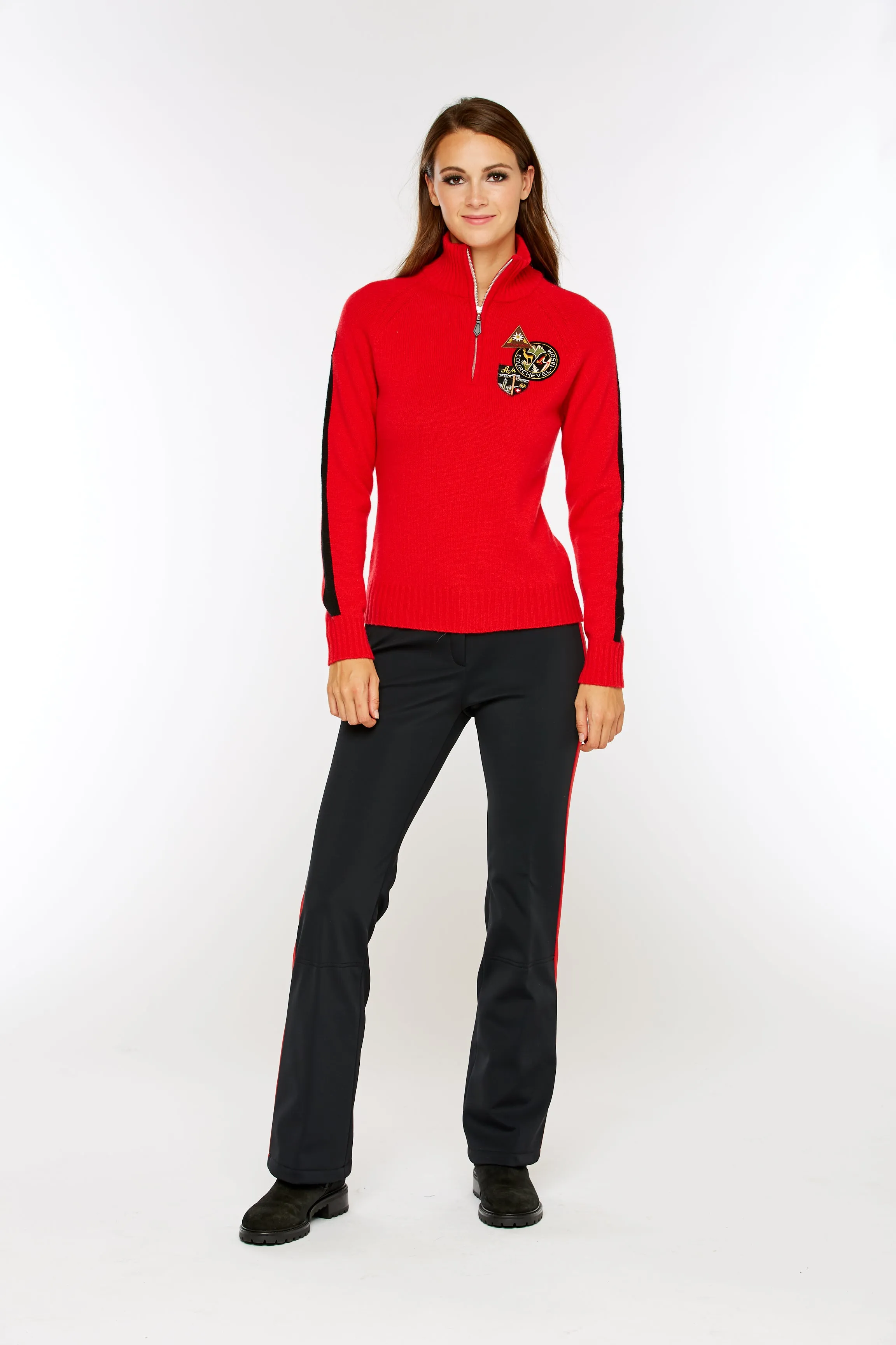 M. Miller Touring Cashmere Half Zip Sweater ON SALE