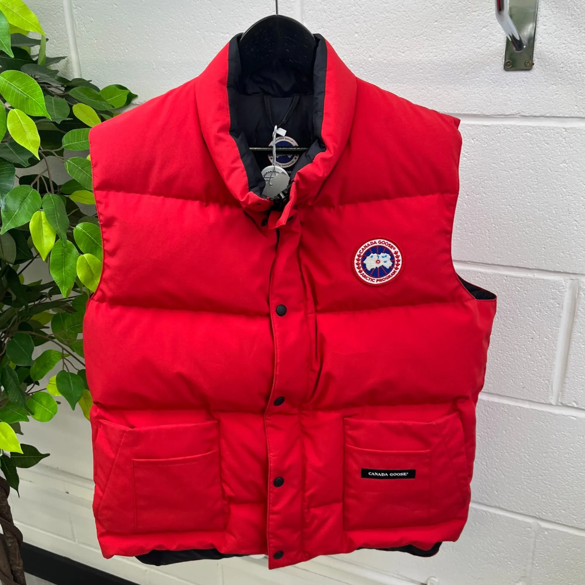 Men's Freestyle Gilet Red Size M