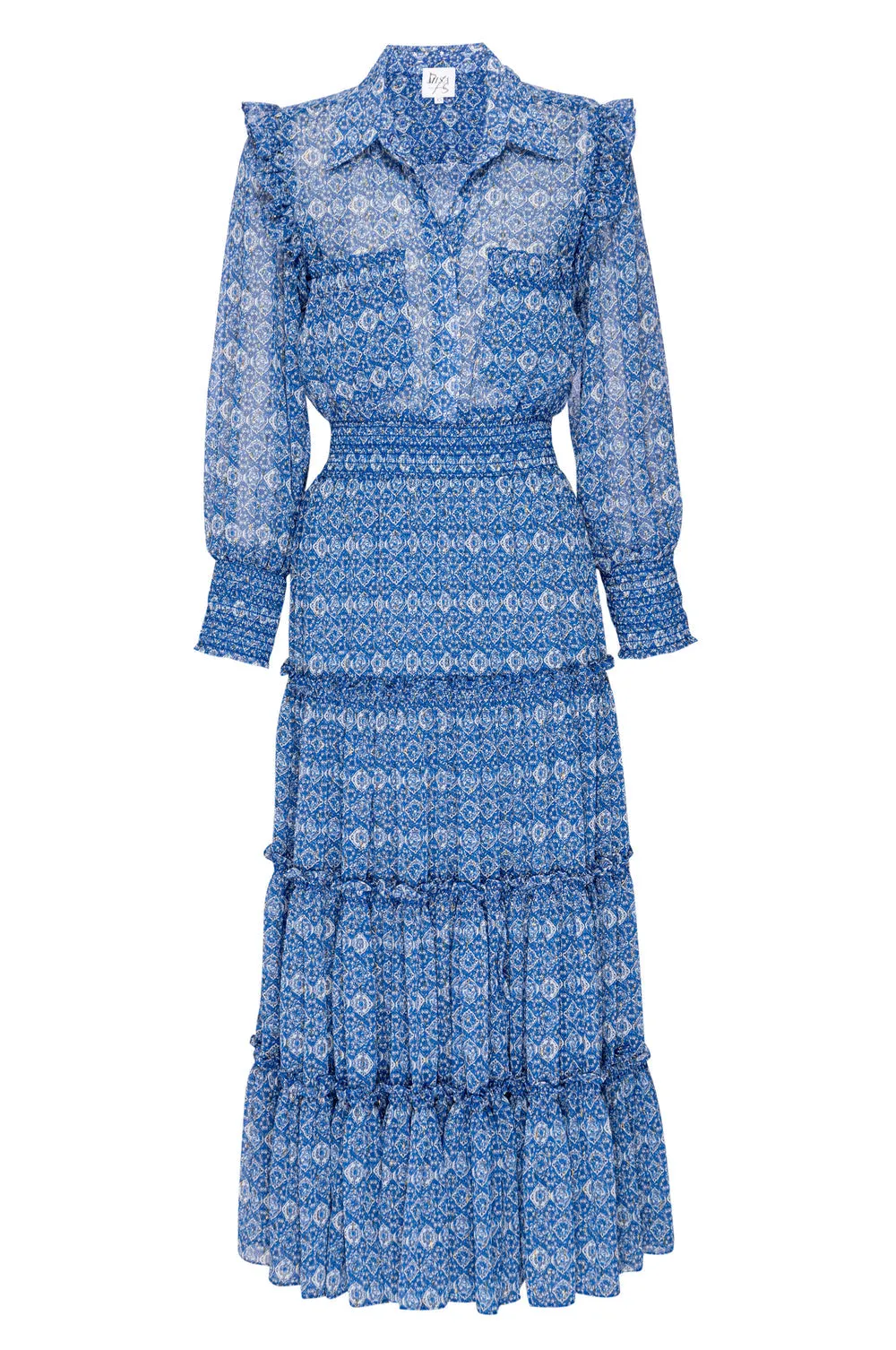 Misa - Marjan Dress in Blue Astra