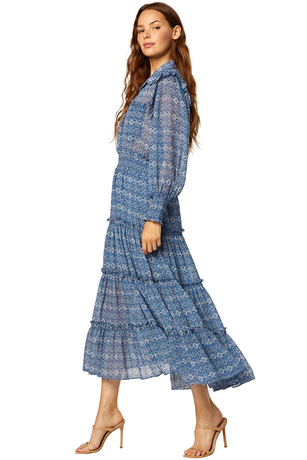 Misa - Marjan Dress in Blue Astra