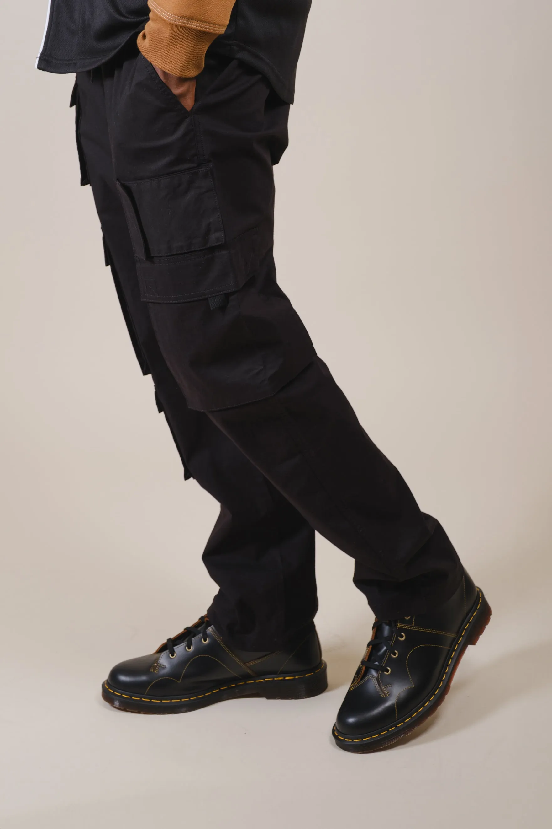 Multi Pocket Poplin Cargo Pant