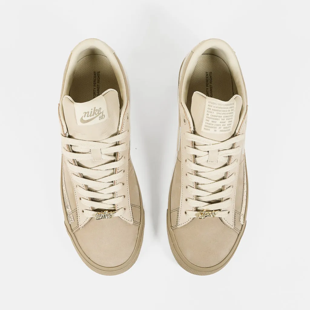 Nike SB - Blazer Low x FPAR Shoes - Khaki / Rattan