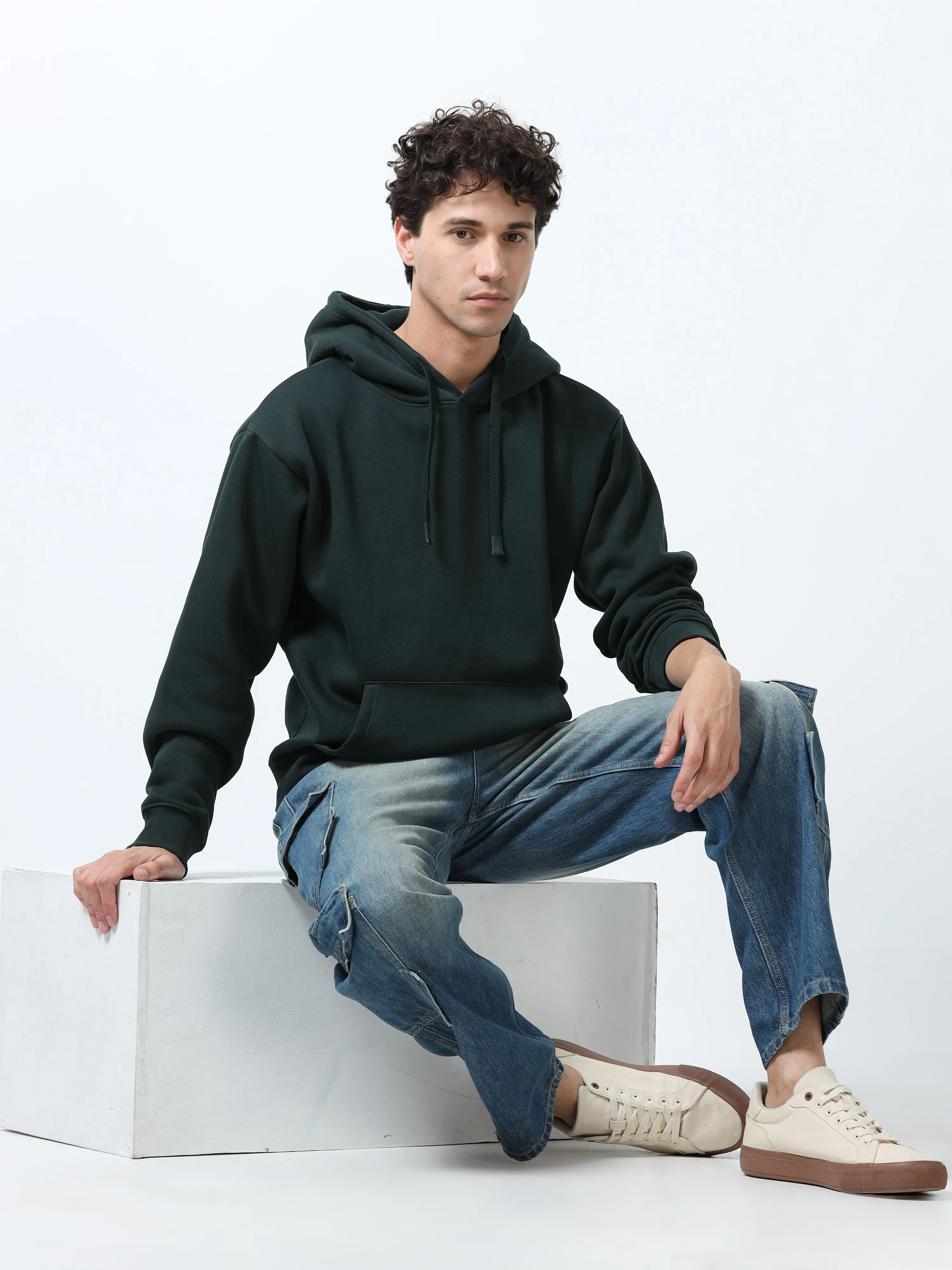 Opar - Hoodie - Green