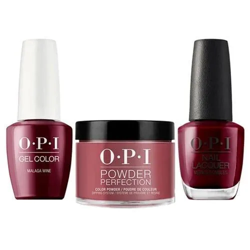 OPI Trio: L87 Malaga Wine