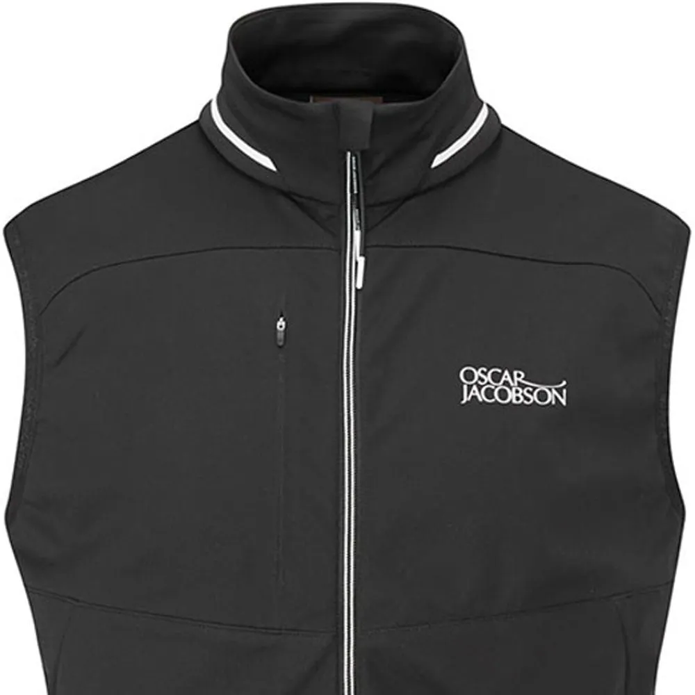 Oscar Jacobson Rolfe Tour Gilet - Black/White