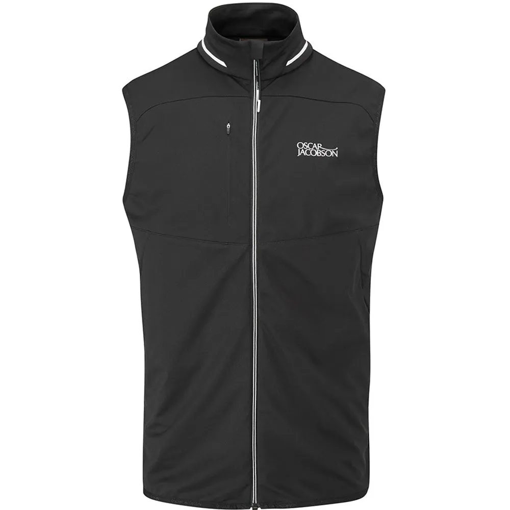 Oscar Jacobson Rolfe Tour Gilet - Black/White