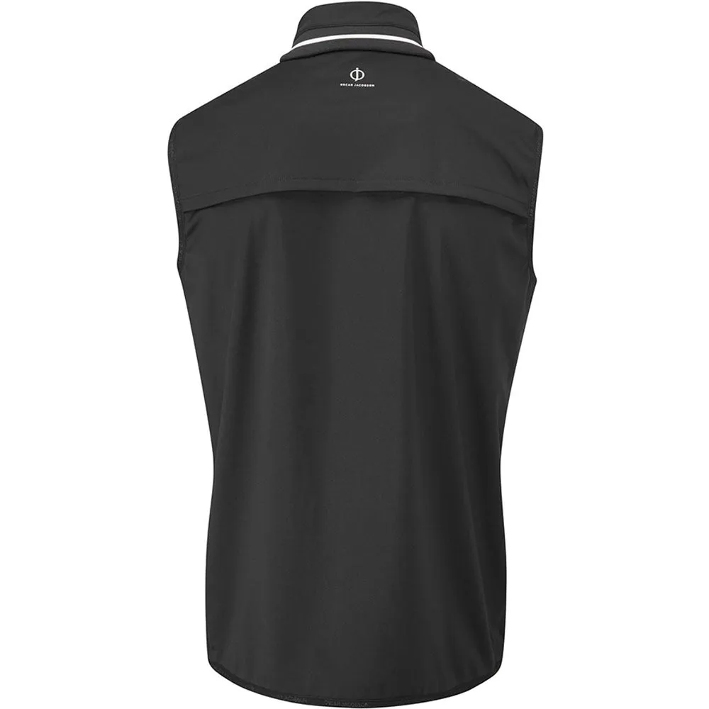 Oscar Jacobson Rolfe Tour Gilet - Black/White