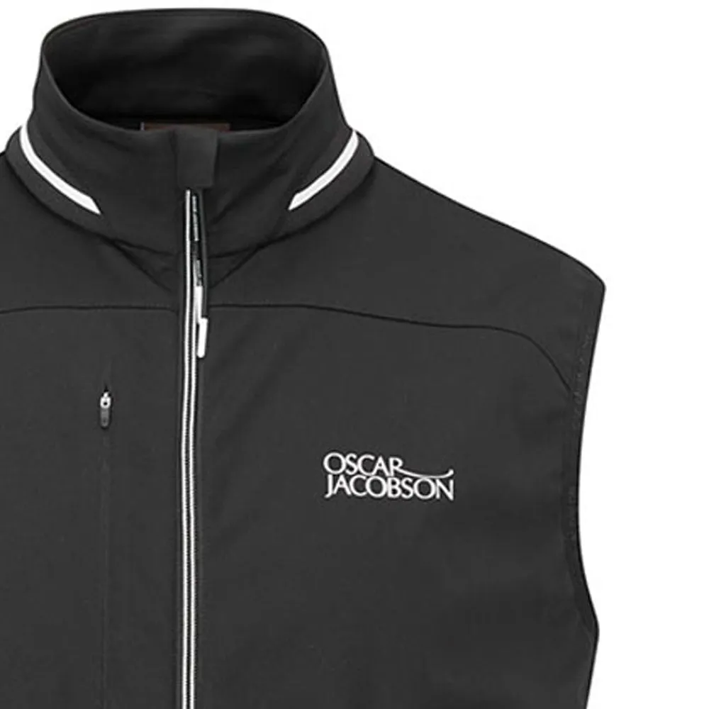 Oscar Jacobson Rolfe Tour Gilet - Black/White