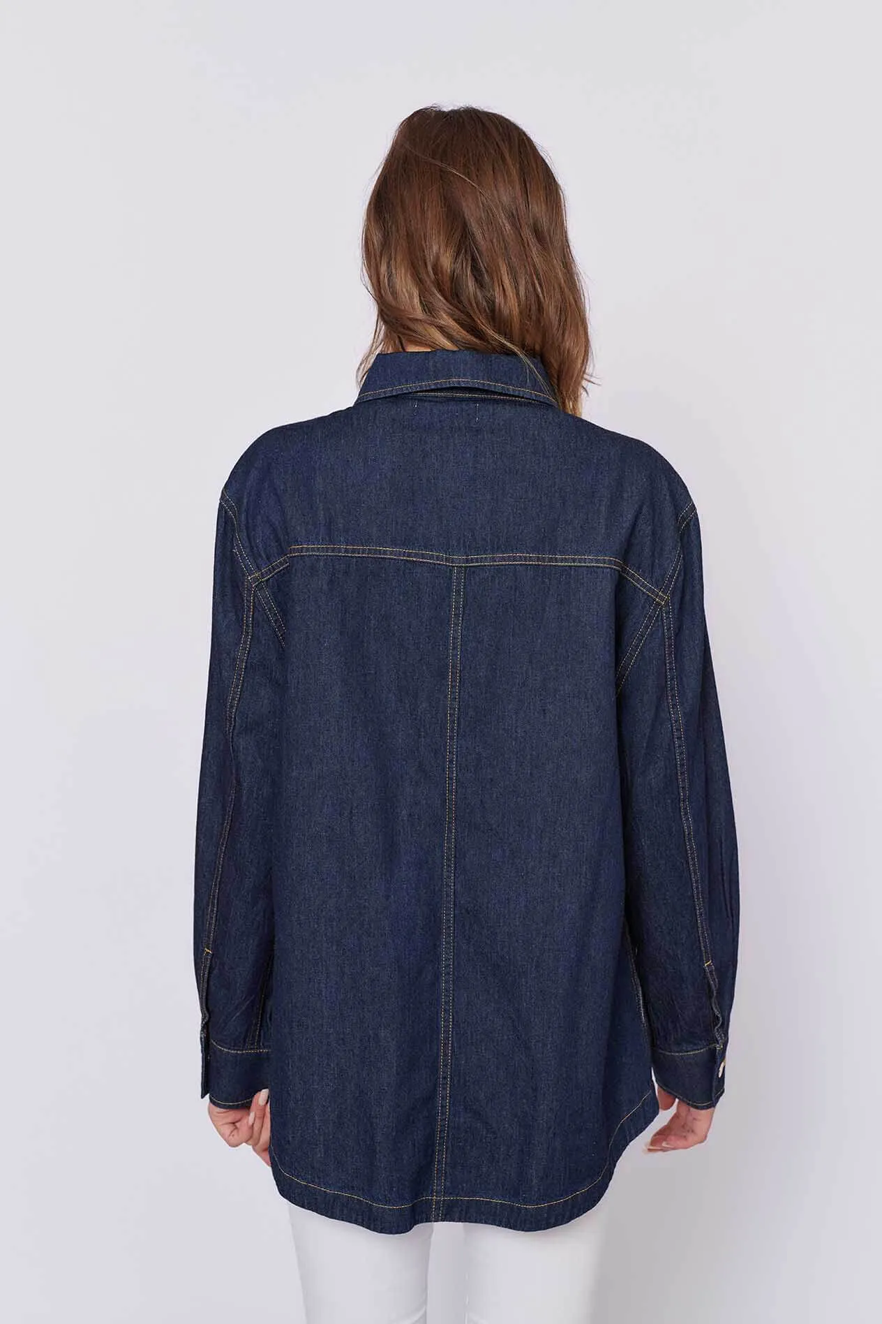 Othello Jacket in Indigo Denim