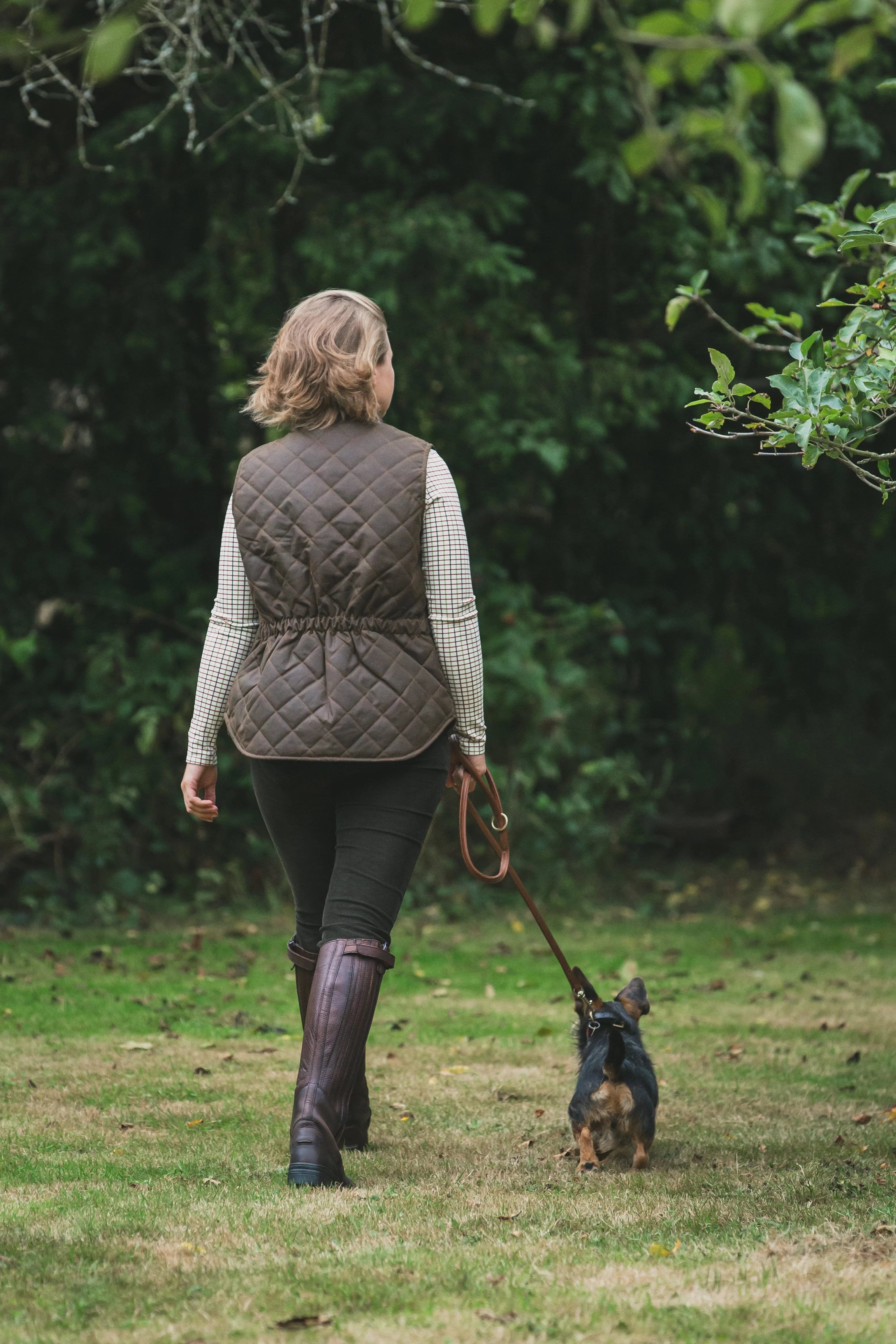 Outback Ladies 'Melbourne' Waterproof Wax Quilted Gilet