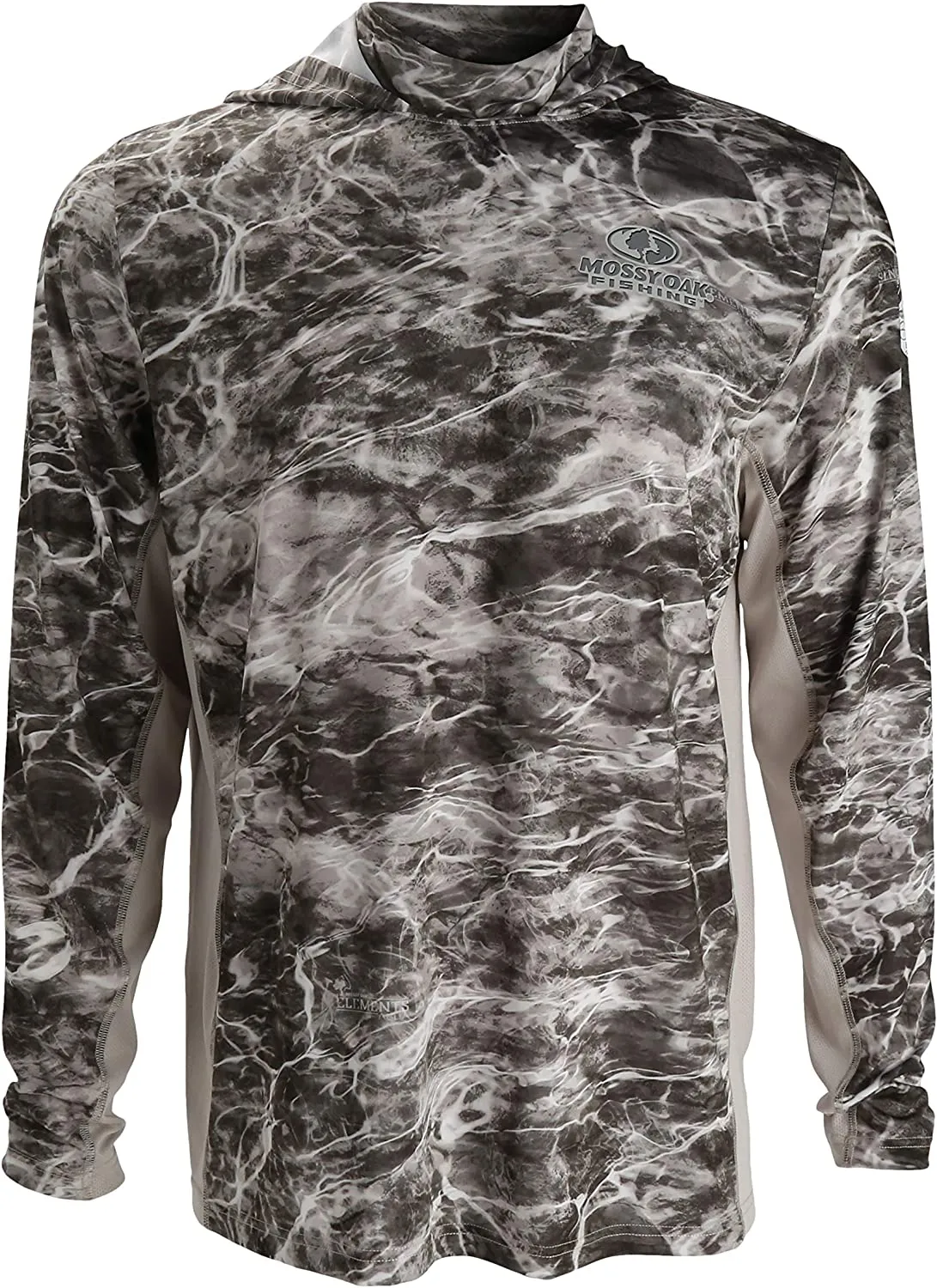 PARAMOUNT EAG Elite Mossy Oak Elements Performance Fishing Sun Hoodie