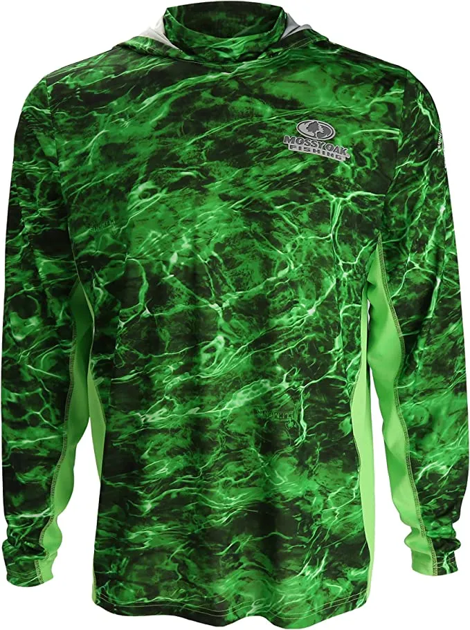 PARAMOUNT EAG Elite Mossy Oak Elements Performance Fishing Sun Hoodie