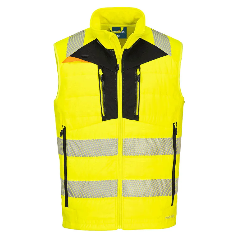 Portwest DX479 Hi-Vis Softshell Bodywarmer