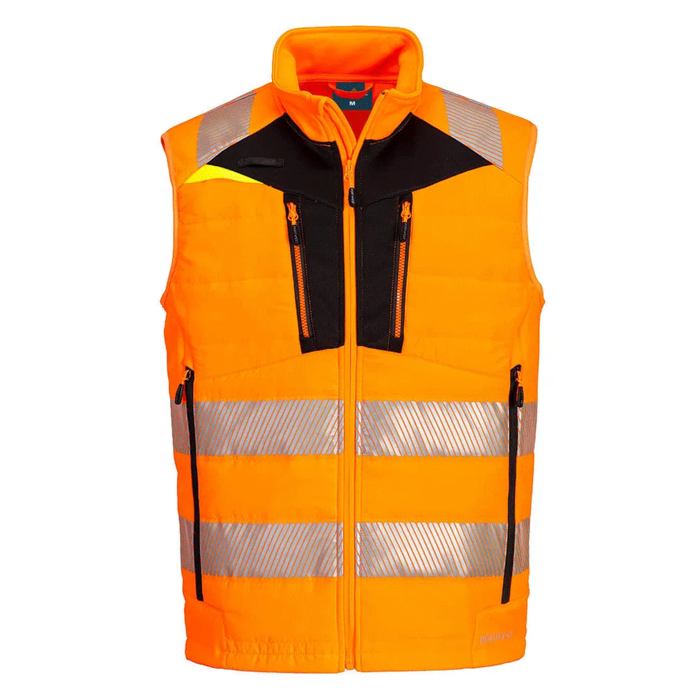 Portwest DX479 Hi-Vis Softshell Bodywarmer