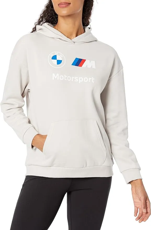 PUMA Women's BMW M Motorsport Essentials Logo Fleece Hoodie