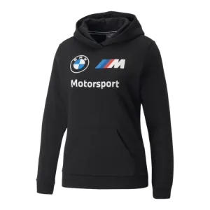 PUMA Women's BMW M Motorsport Essentials Logo Fleece Hoodie