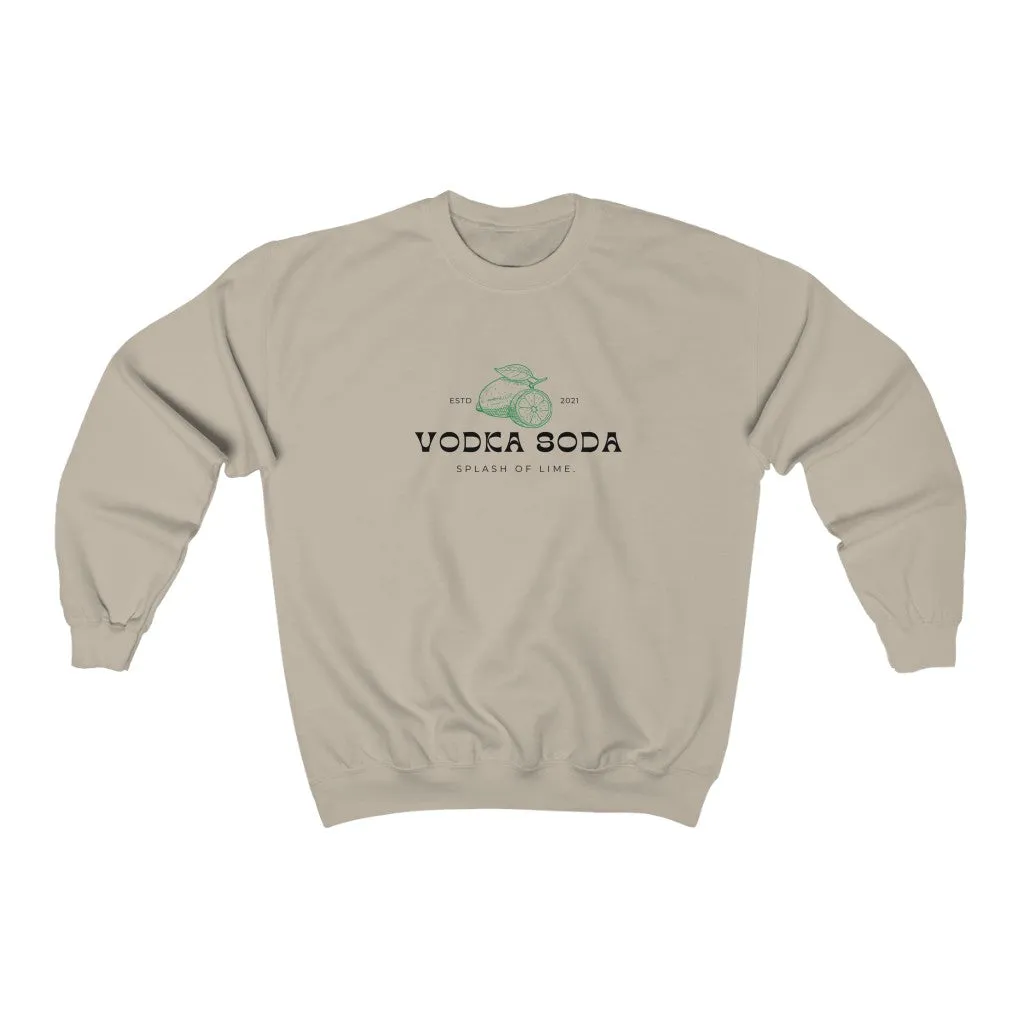 "Vodka Soda with Lime" Hoodie