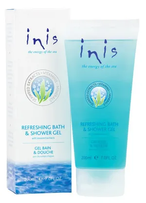 Refreshing Bath & Shower Gel 200ml by inis