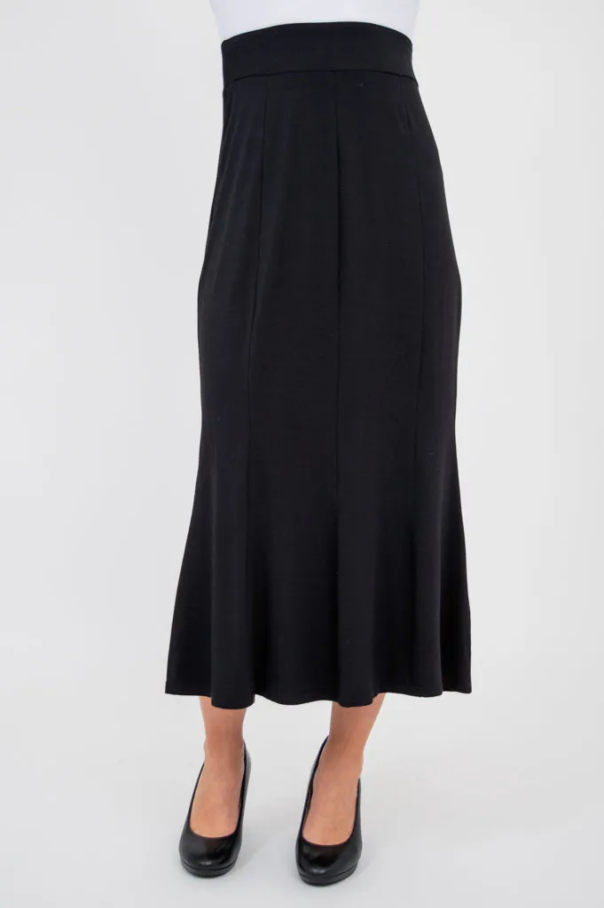 Richmond Skirt, Black, Bamboo