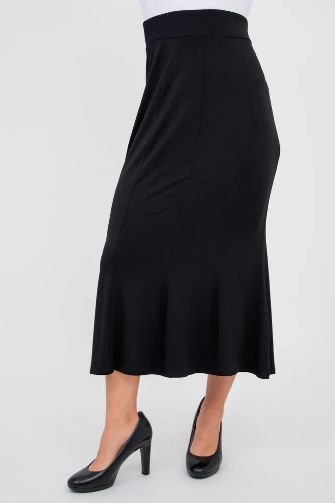 Richmond Skirt, Black, Bamboo