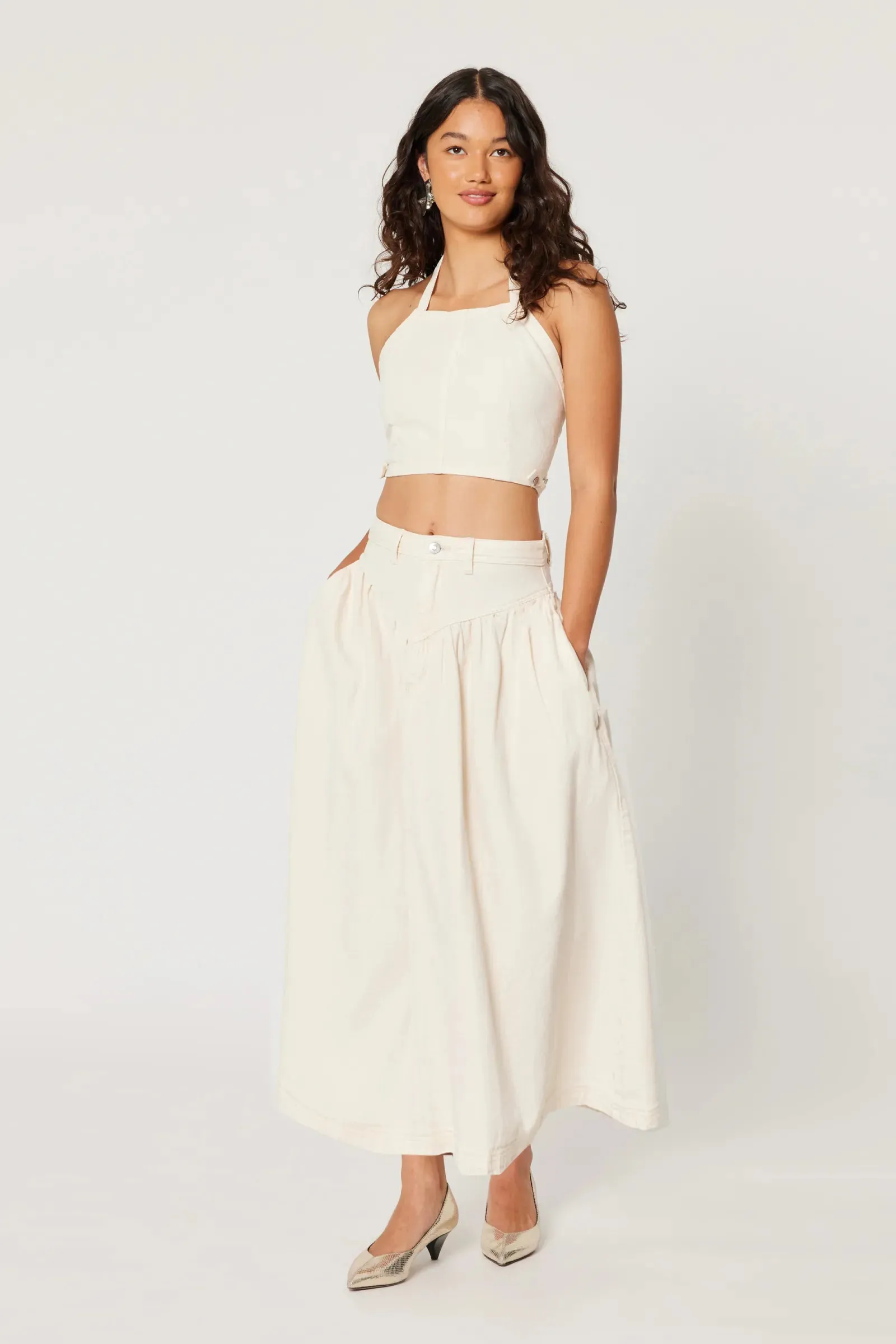 ROLLAS - Leonie Skirt Cloud