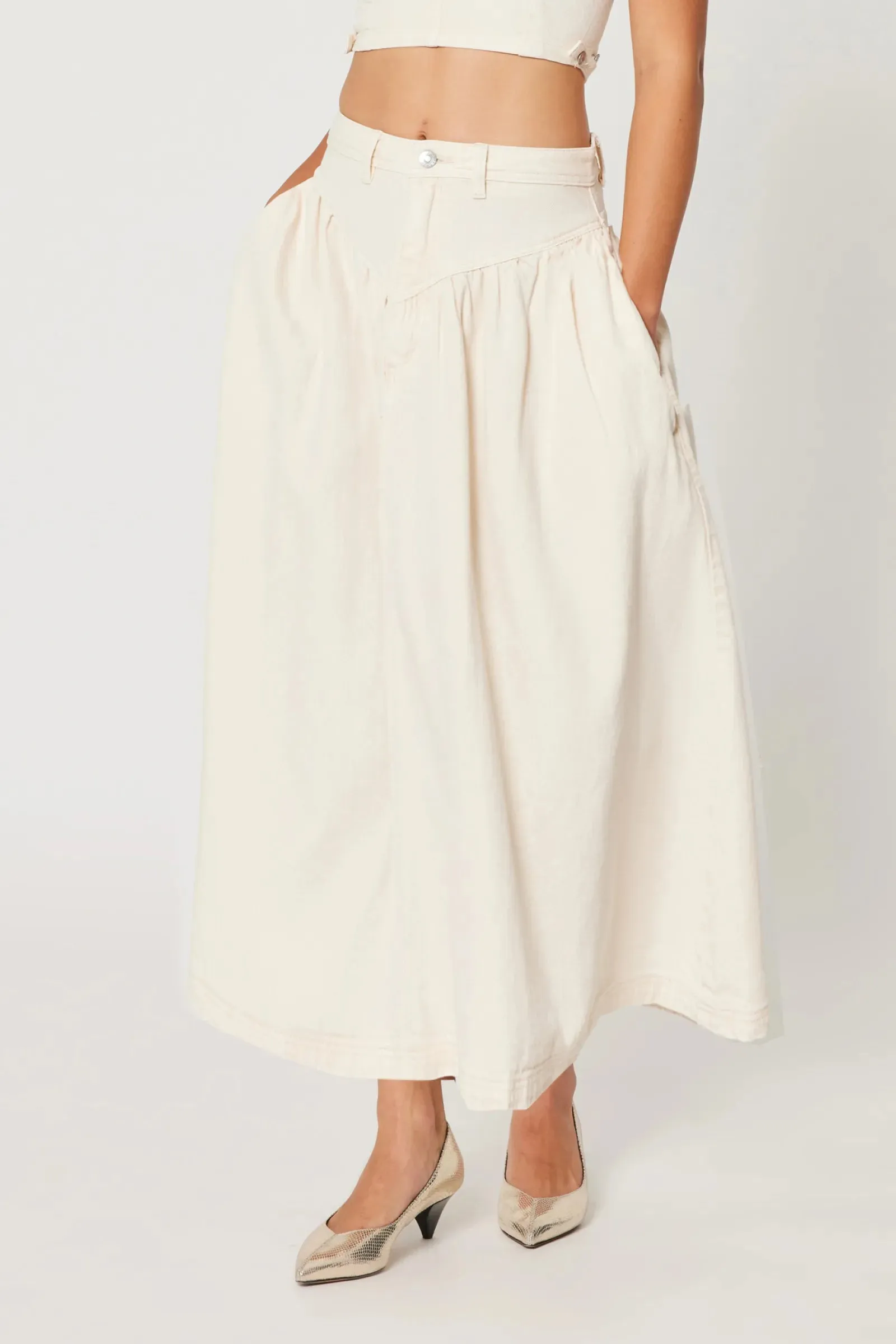 ROLLAS - Leonie Skirt Cloud