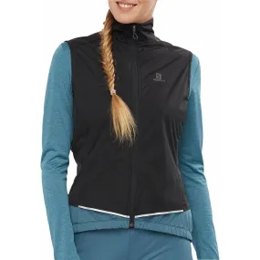 Salomon Light Shell Womens Running Gilet - Black