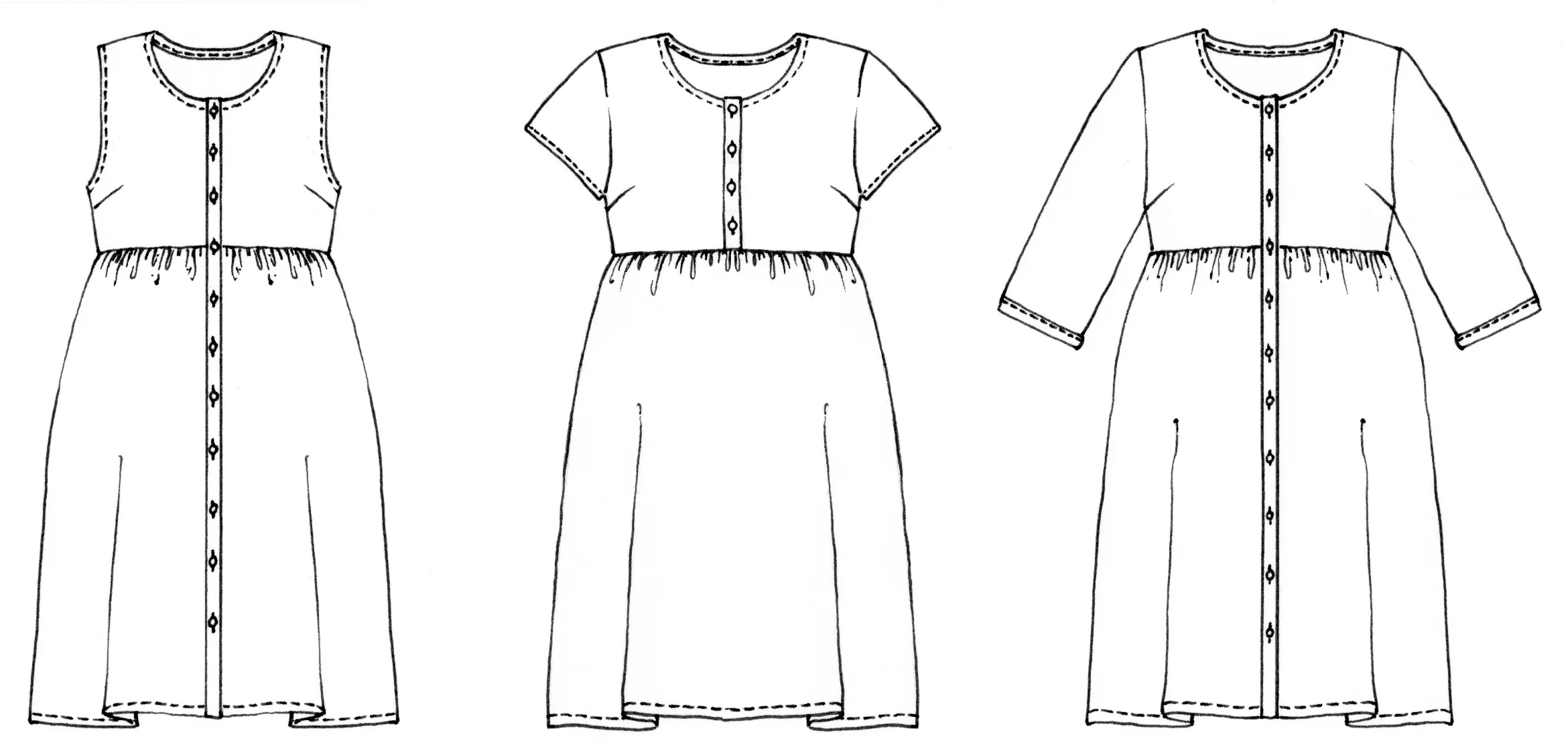 Sew Liberated Hinterland Dress Sewing Pattern