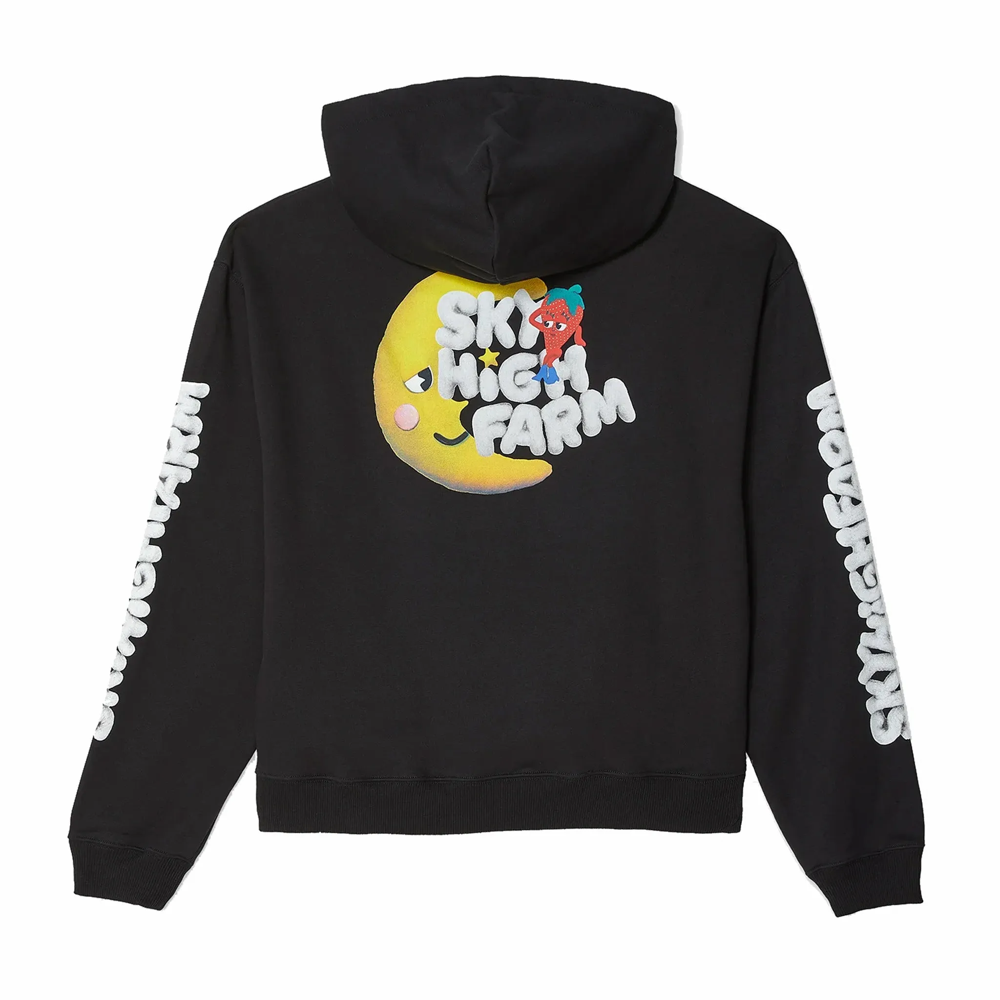 Sky High Farm Workwear Perennial Shana Graphic Hoodie (Black)