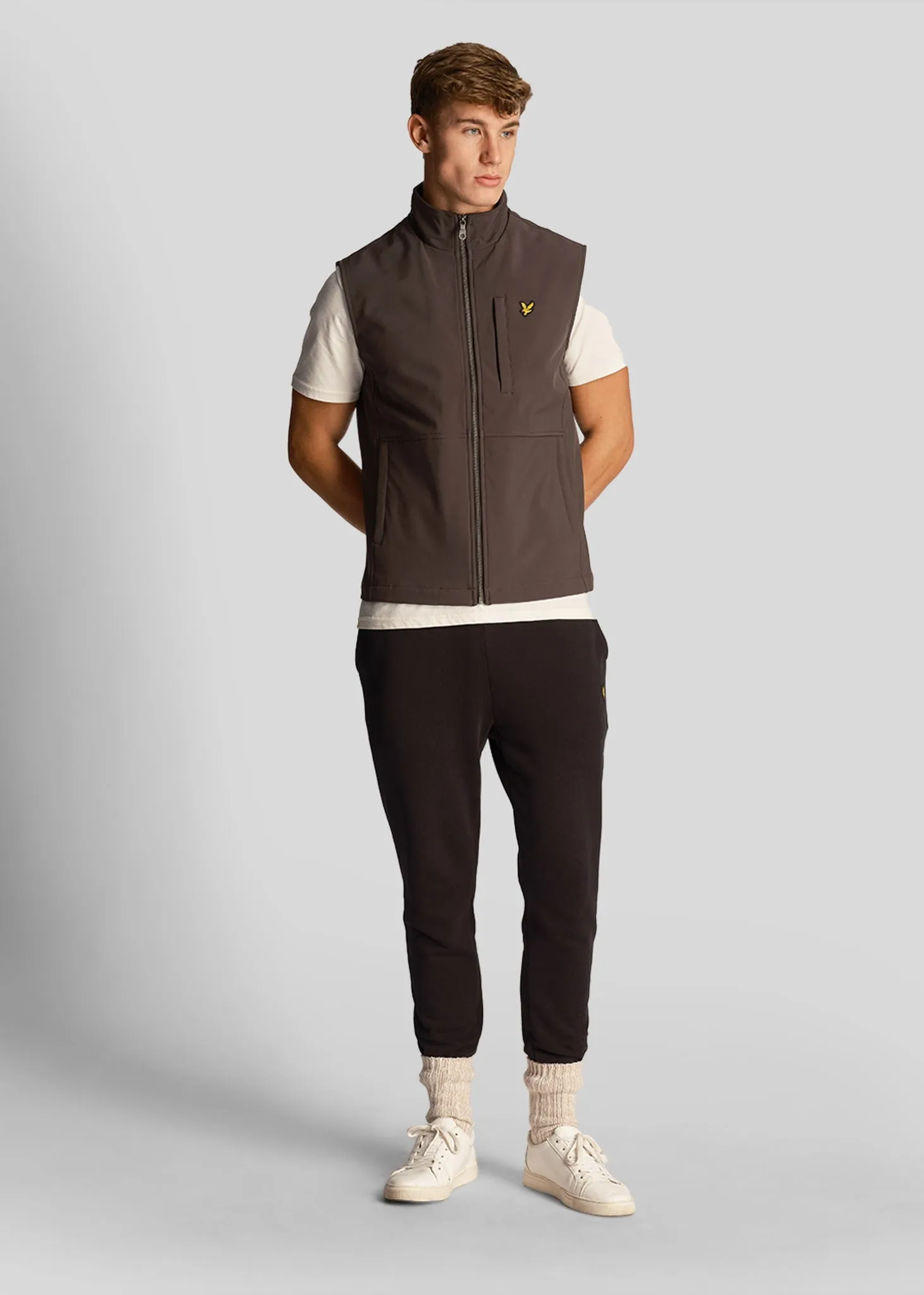 Softshell gilet - gunmetal