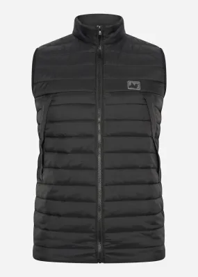 Stack gilet - black