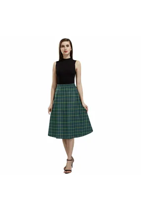 Storm Green Mnemosyne Women's Crepe Skirt