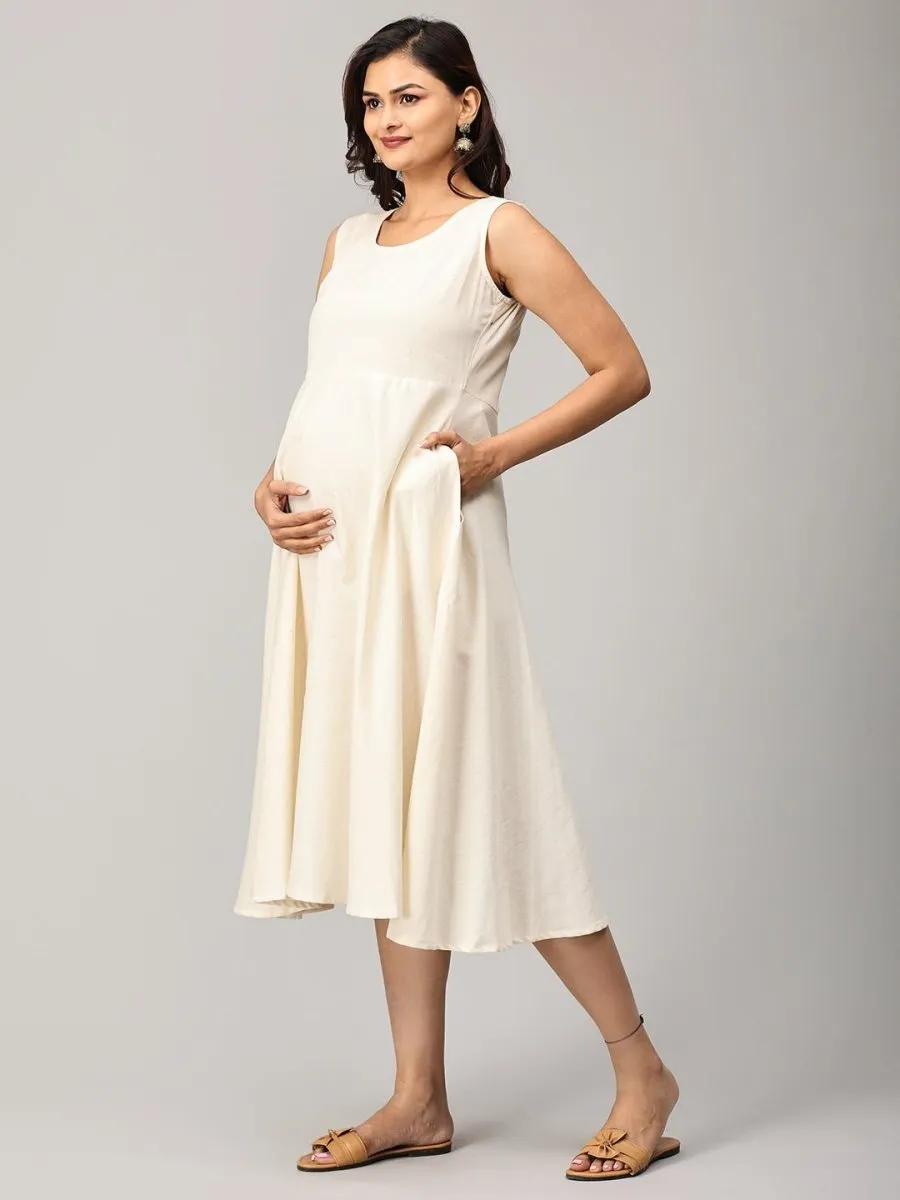 Sunshine Sweetness Maternity and Nursing Shacket Dress