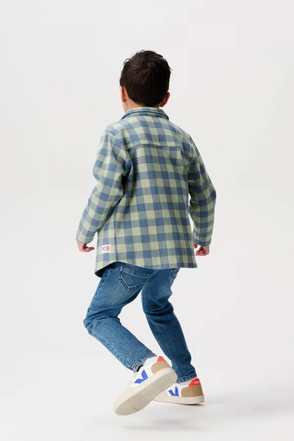 The Deerfield Button-Up Shirt - Buffalo Check - KIDS