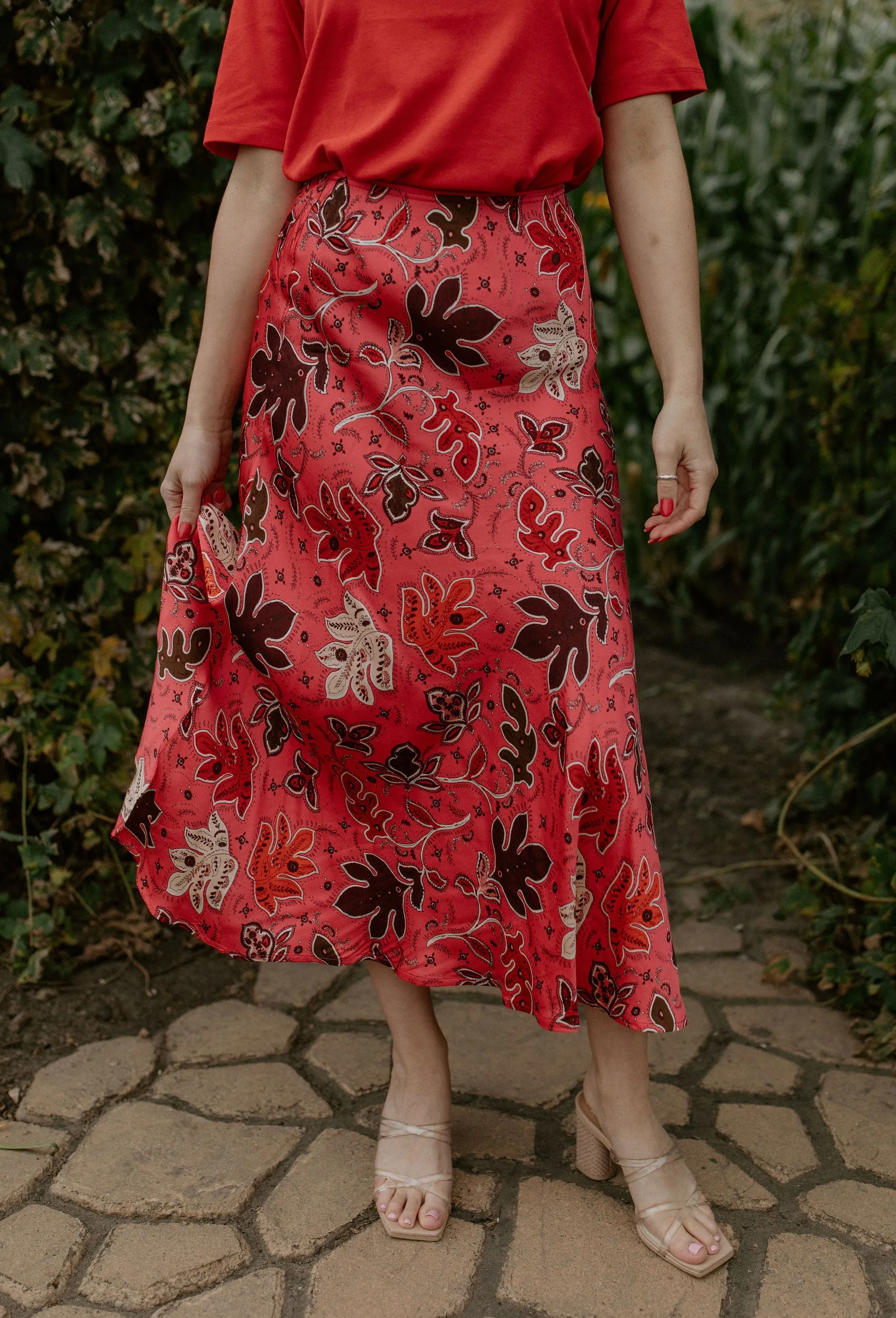 The Rin Skirt by Part Two - Calypso Coral