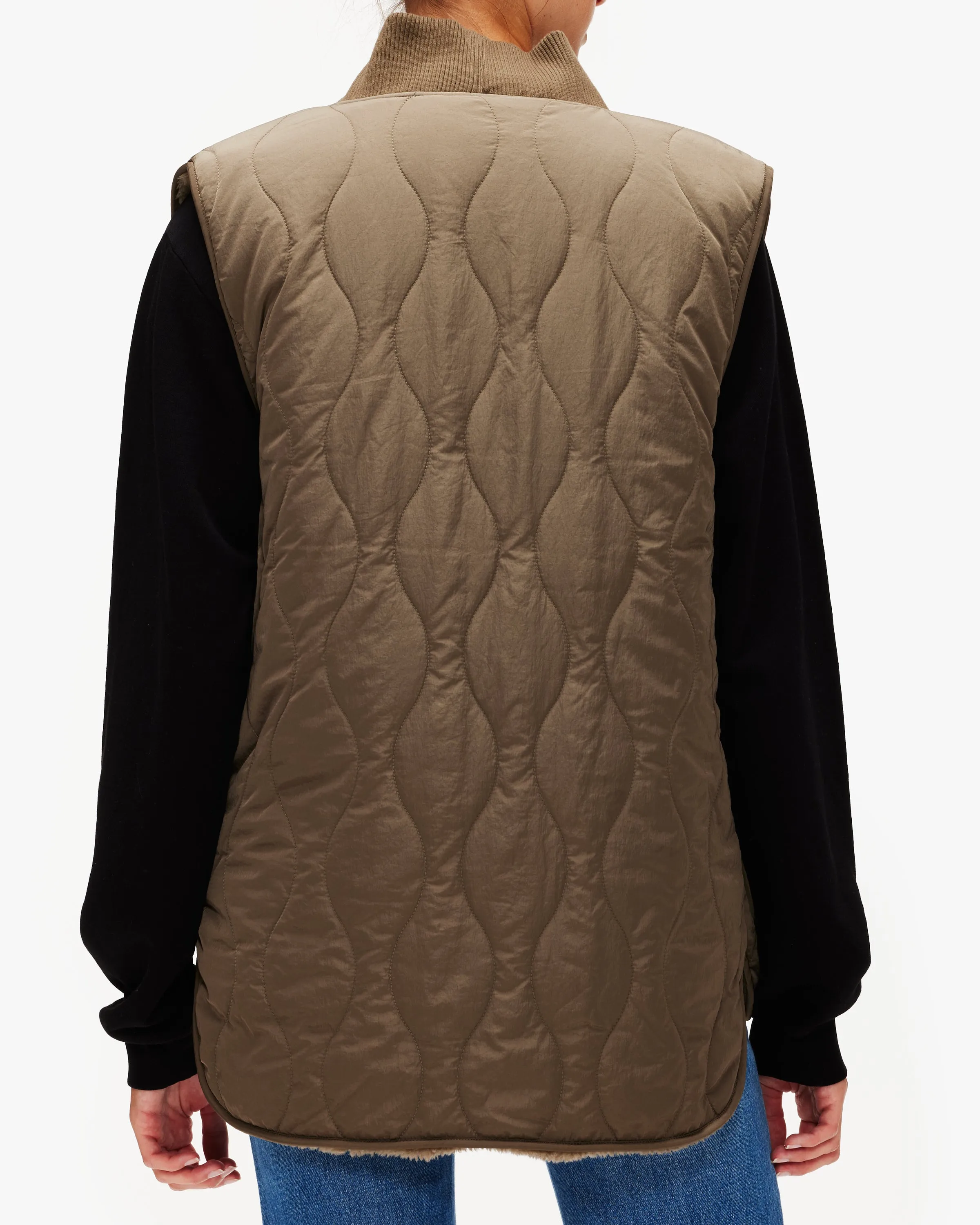 Varley Covey Reversible Quilt Gilet