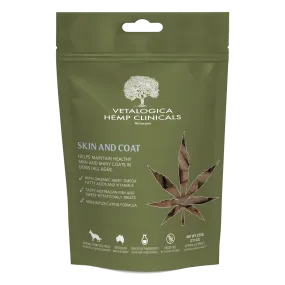 Vetalogica Hemp Clinicals Skin & Coat Treats for Dogs 225g